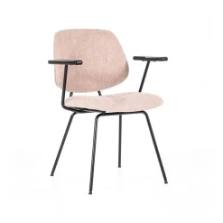 Eetkamerstoelen*HUUS Eetkamerstoel Lynn met armleuning