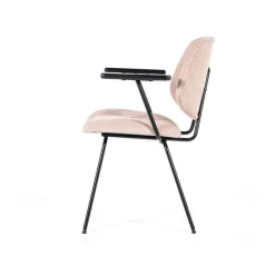 Eetkamerstoelen*HUUS Eetkamerstoel Lynn met armleuning