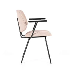 Eetkamerstoelen*HUUS Eetkamerstoel Lynn met armleuning