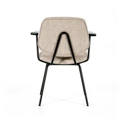 Eetkamerstoelen*HUUS Eetkamerstoel Lynn met armleuning