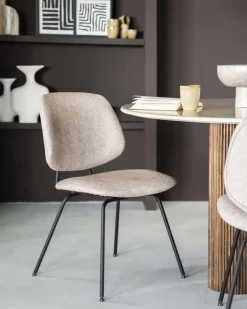 Eetkamerstoelen*HUUS Eetkamerstoel Lynn zonder armleuning
