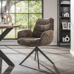 Eetkamerstoelen*HUUS Eetkamerstoel Ricky (per 2 stuks)