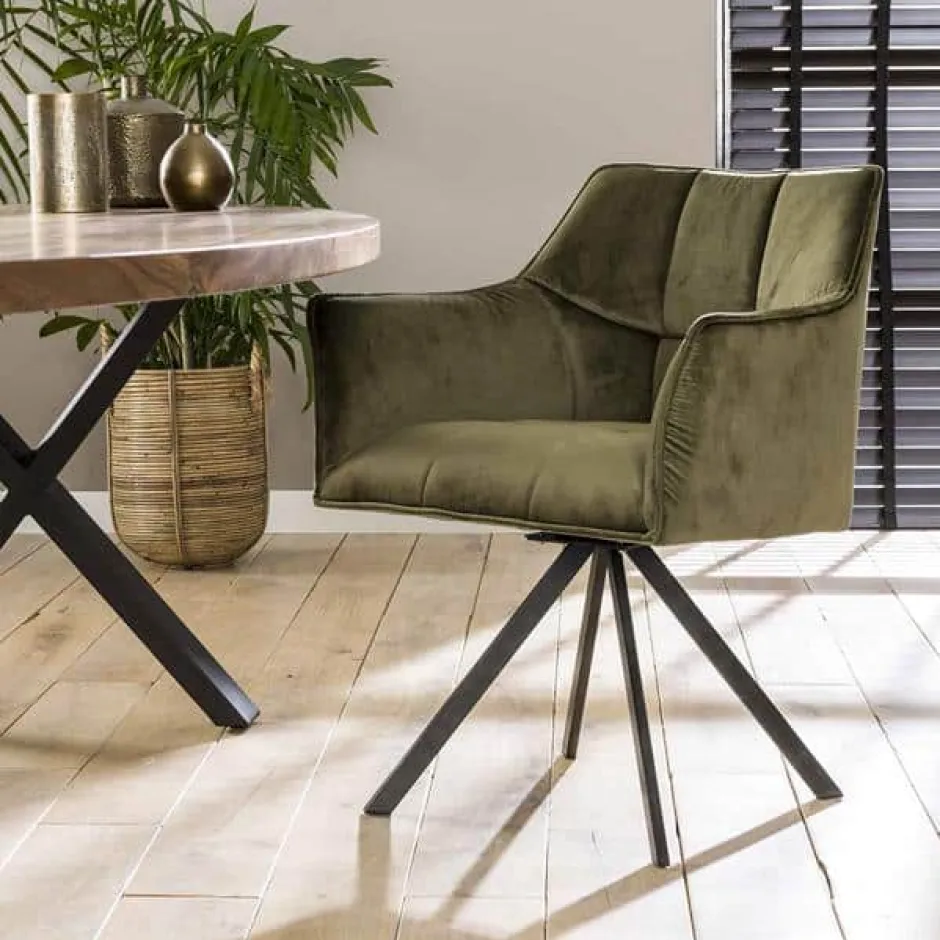 Eetkamerstoelen*HUUS Eetkamerstoel Rikki (per 2 stuks)