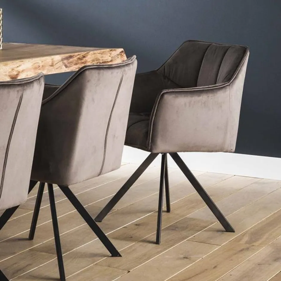 Eetkamerstoelen*HUUS Eetkamerstoel Rikki (per 2 stuks)