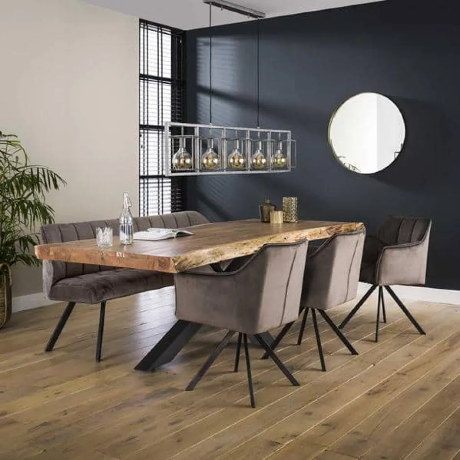 Eetkamerstoelen*HUUS Eetkamerstoel Rikki (per 2 stuks)