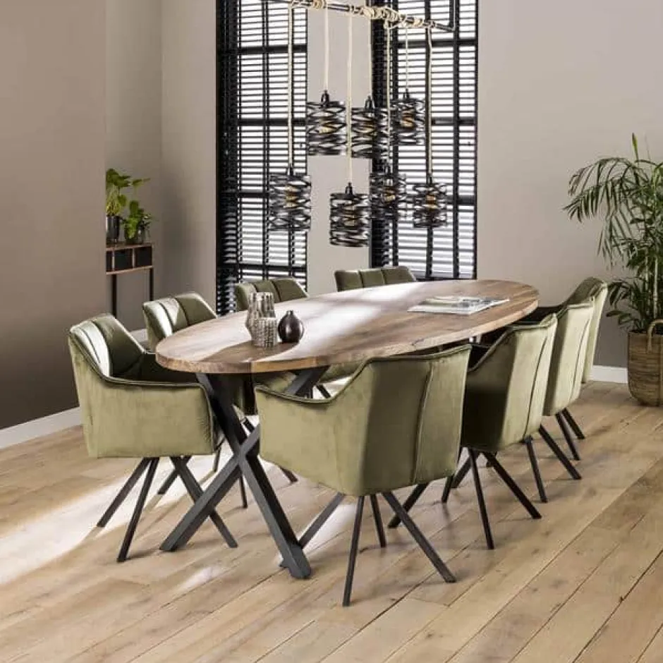 Eetkamerstoelen*HUUS Eetkamerstoel Rikki (per 2 stuks)