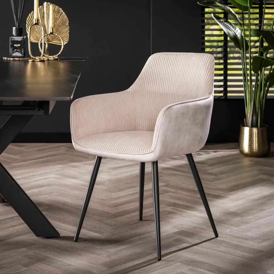 Eetkamerstoelen*HUUS Eetkamerstoel Riley (per 2 stuks)