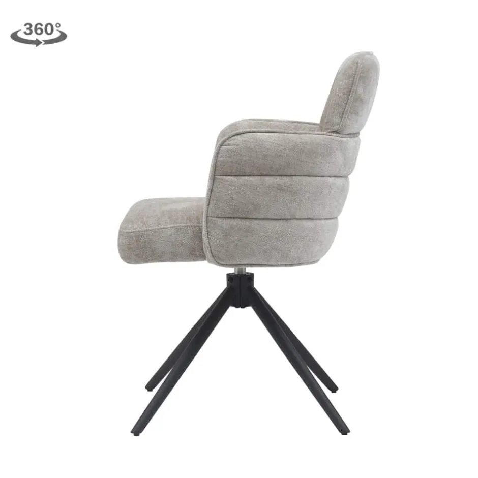 Eetkamerstoelen*HUUS Eetkamerstoel Rumo (per 2 stuks)