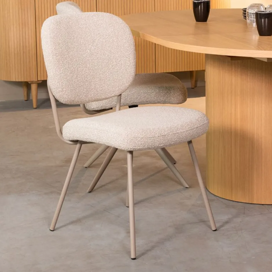 Eetkamerstoelen*HUUS Eetkamerstoel Singapore (per 2 stuks)