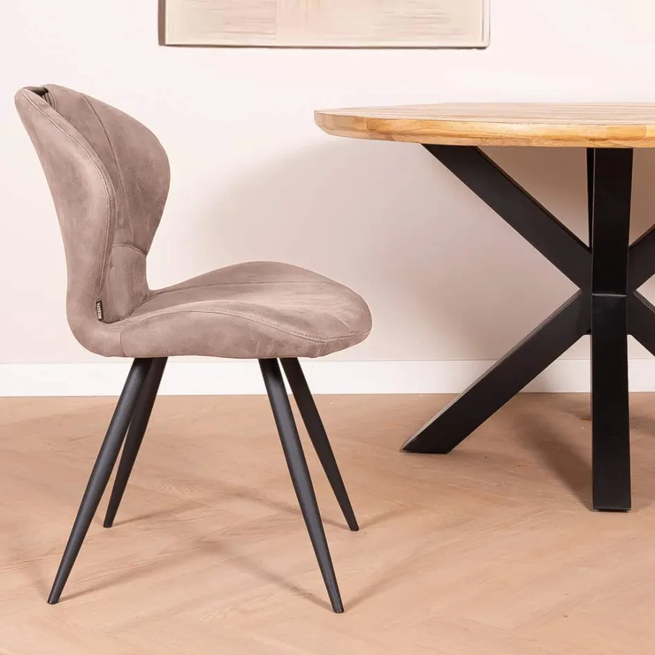 Eetkamerstoelen*HUUS Eetkamerstoel Sjoerd (per 2 stuks)
