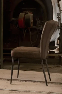 Eetkamerstoelen*HUUS Eetkamerstoel Thomas (per 2 stuks) Antraciet