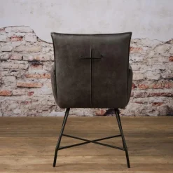 Eetkamerstoelen*HUUS Eetkamerstoel Tim met armleuningen