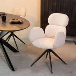 Eetkamerstoelen*HUUS Eetkamerstoel Vidar (per 2 stuks)