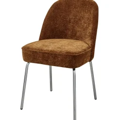 Eetkamerstoelen*HUUS Eetkamerstoel Vogue – Chroom