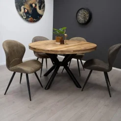 Eetkamerstoelen*HUUS Eetkamerstoel Wesley – €129,- p.s (per 2 stuks)