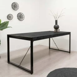 Eettafels*HUUS Eettafel Britt zwart