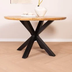Eettafels*HUUS Eettafel Jens – Rond Naturel