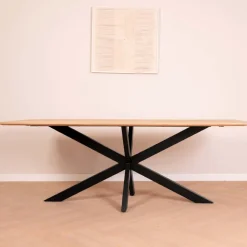 Eettafels*HUUS Eettafel Madrid curved
