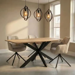 Eettafels*HUUS Eettafel Madrid rechthoek