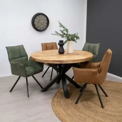 Eettafels*HUUS Eettafel Monique rond
