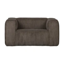 Relaxfauteuil*HUUS Fauteuil Bean – Ribstof