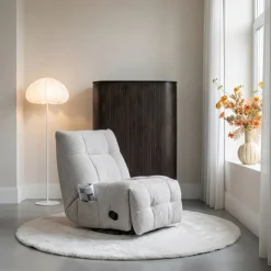 Draaifauteuil|Relaxfauteuil*HUUS Fauteuil Zen Naturel Premium