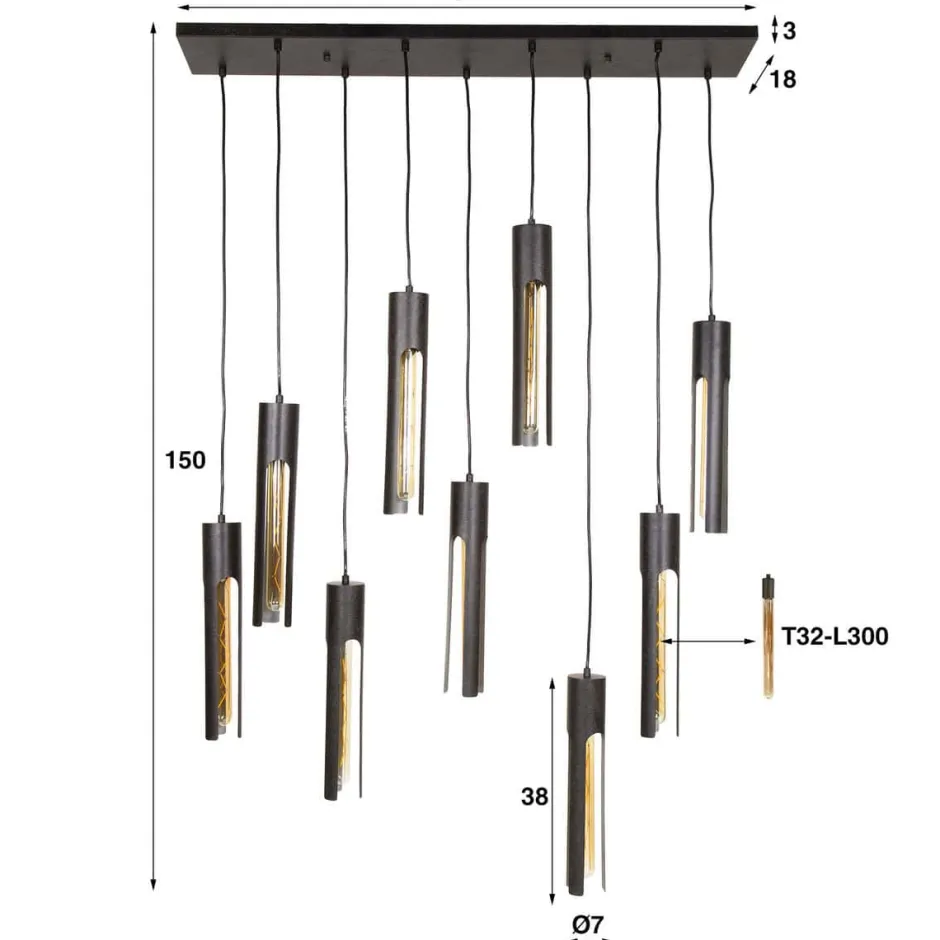 Hanglampen*HUUS Hanglamp Carolien