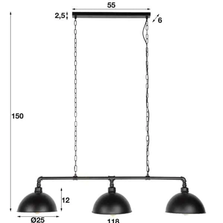 Hanglampen*HUUS Hanglamp Elin
