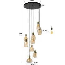 Hanglampen*HUUS Hanglamp Haarlem
