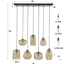 Hanglampen*HUUS Hanglamp Jennifer