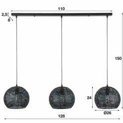 Hanglampen*HUUS Hanglamp Jonah