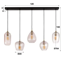 Hanglampen*HUUS Hanglamp Lolita