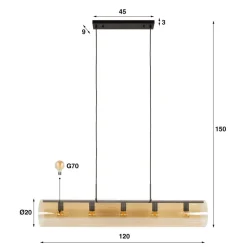 Hanglampen*HUUS Hanglamp Martin