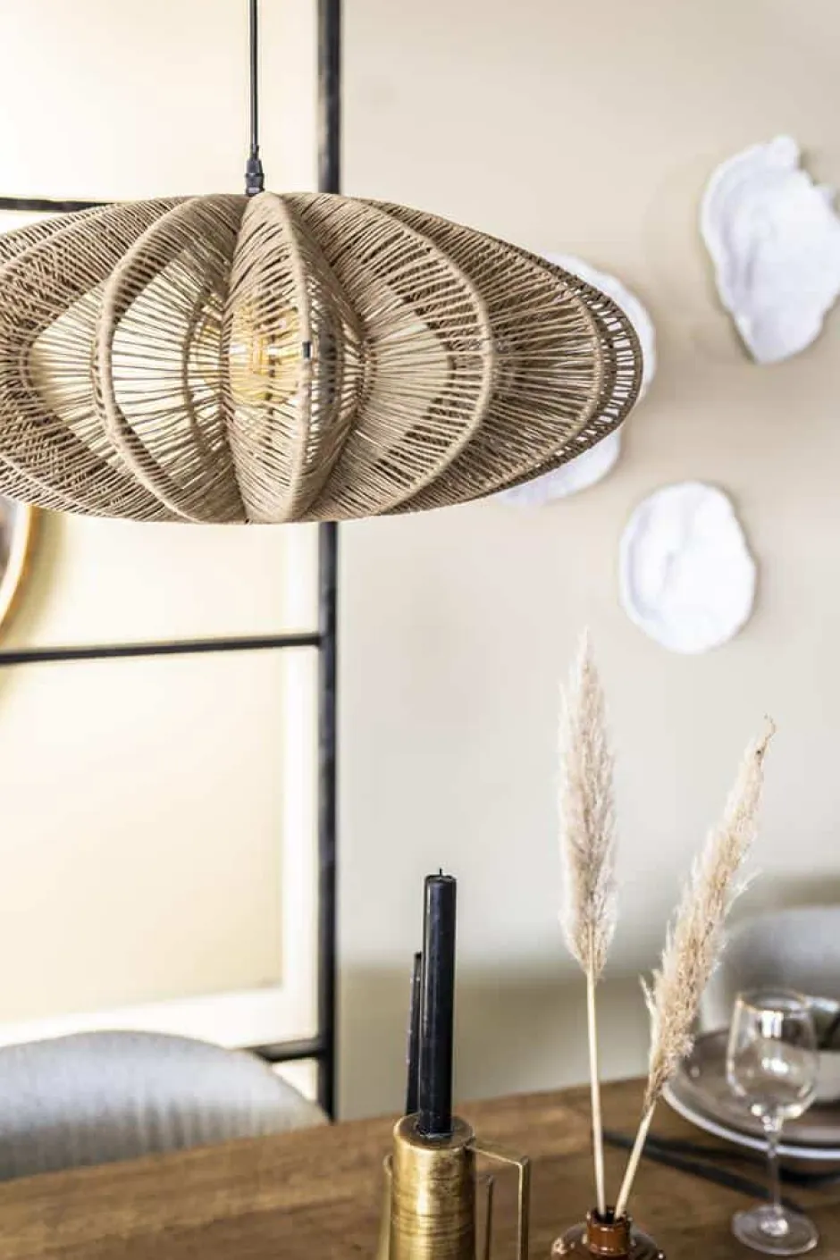 Hanglampen*HUUS Hanglamp Nimbus Beige