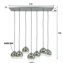 Hanglampen*HUUS Hanglamp Pippa