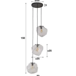 Hanglampen*HUUS Hanglamp Rocco