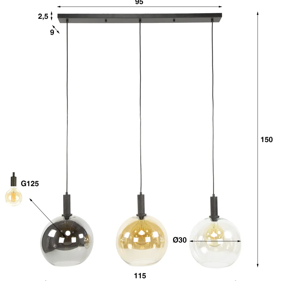 Hanglampen*HUUS Hanglamp Sjors