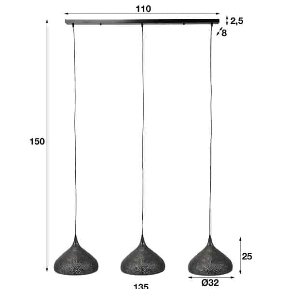 Hanglampen*HUUS Hanglamp Sophie