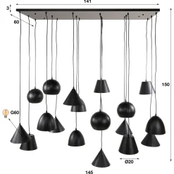 Hanglampen*HUUS Hanglamp Sultan