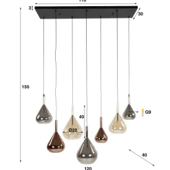 Hanglampen*HUUS Hanglamp Triangle