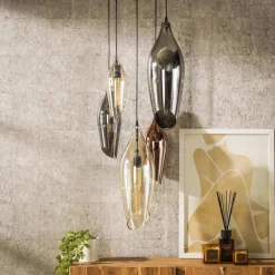 Hanglampen*HUUS Hanglamp Wendy – Getrapt