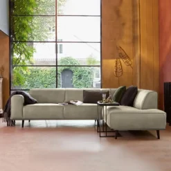 Hoekbanken|Zitbanken*HUUS Hoekbank Statement Cognac