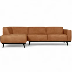 Hoekbanken|Zitbanken*HUUS Hoekbank Statement Cognac