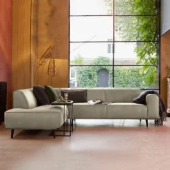 Hoekbanken|Zitbanken*HUUS Hoekbank Statement Cognac