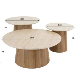 Salontafels*HUUS Salontafelset Kennan