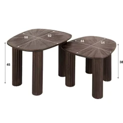 Salontafels*HUUS Salontafelset Maria