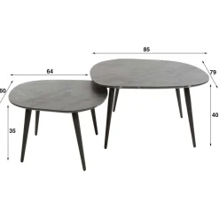 Salontafels*HUUS Salontafelset Nordin