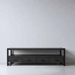 Tv-Meubels*HUUS TV-meubel Britt zwart