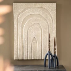 Wanddecoratie*HUUS Wanddecoratie Echo Zwart