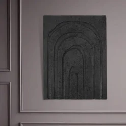 Wanddecoratie*HUUS Wanddecoratie Echo Zwart